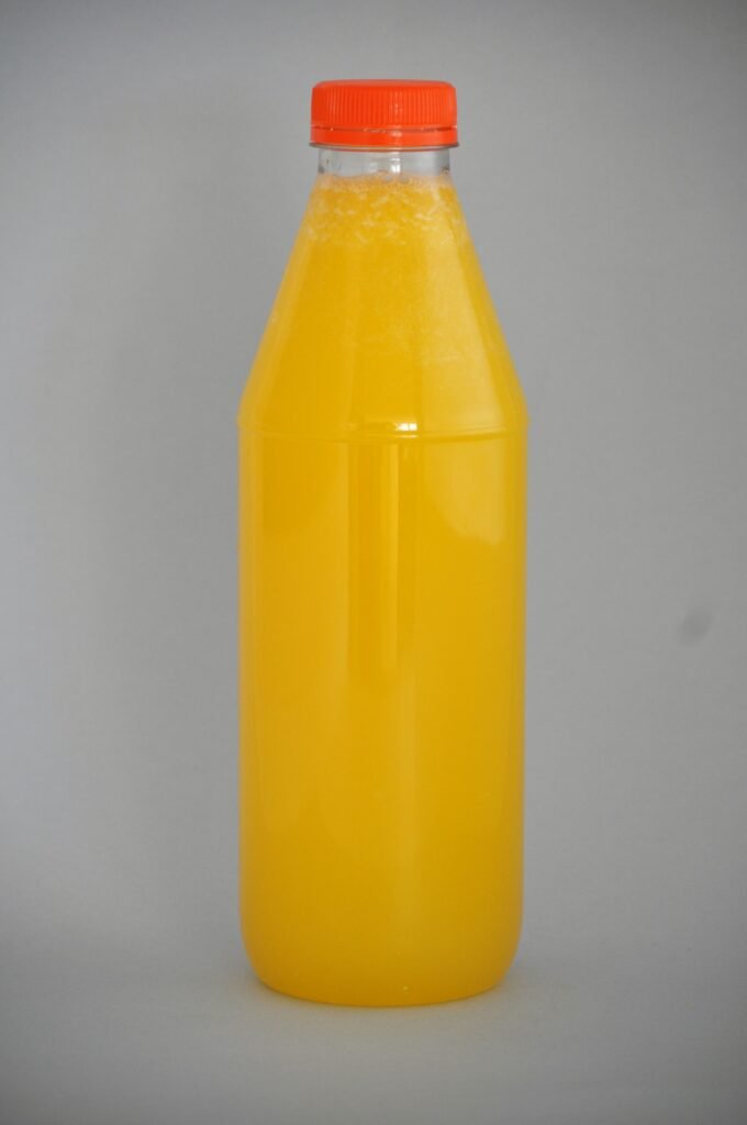 Orange P1L 38 PL bouteille emballage sicalait normandie