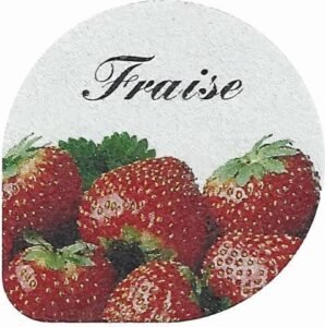 Opercule fraise
