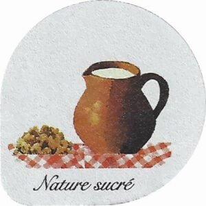 Opercule nature sucré