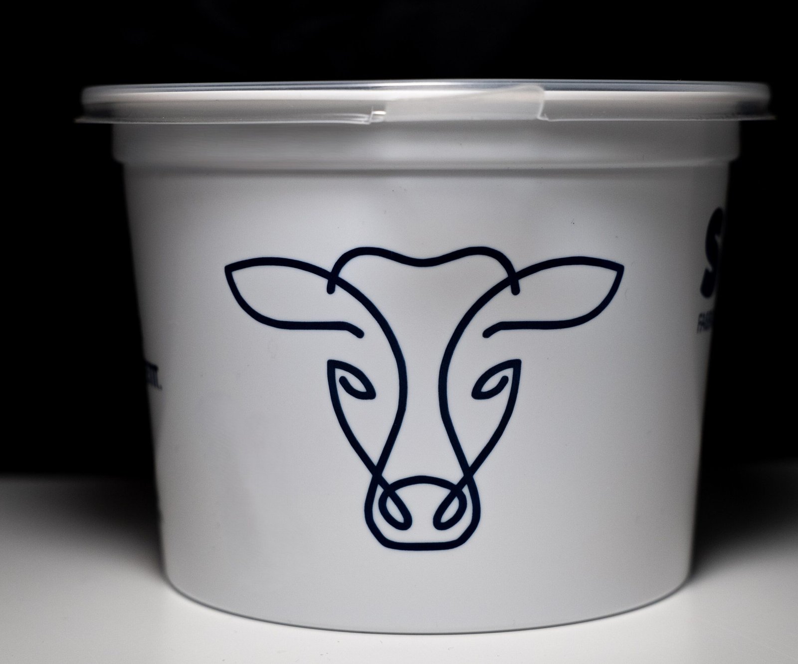 Pots et étiquettes personnalisés logo 1 couleur